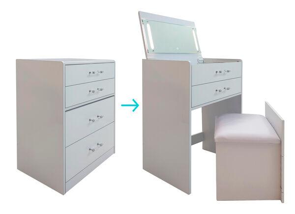 Irvine Mini Dressing Table with Stool