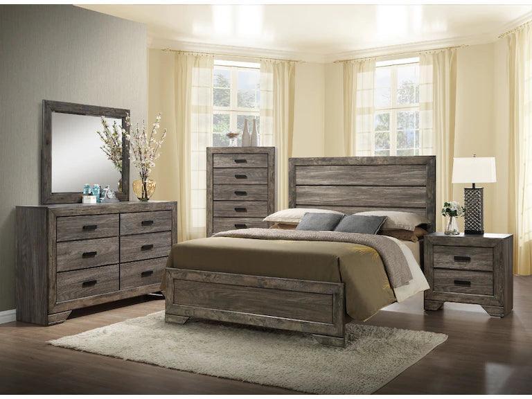 ELEMENTS Nathan Bedroom Set - Castle Furniture