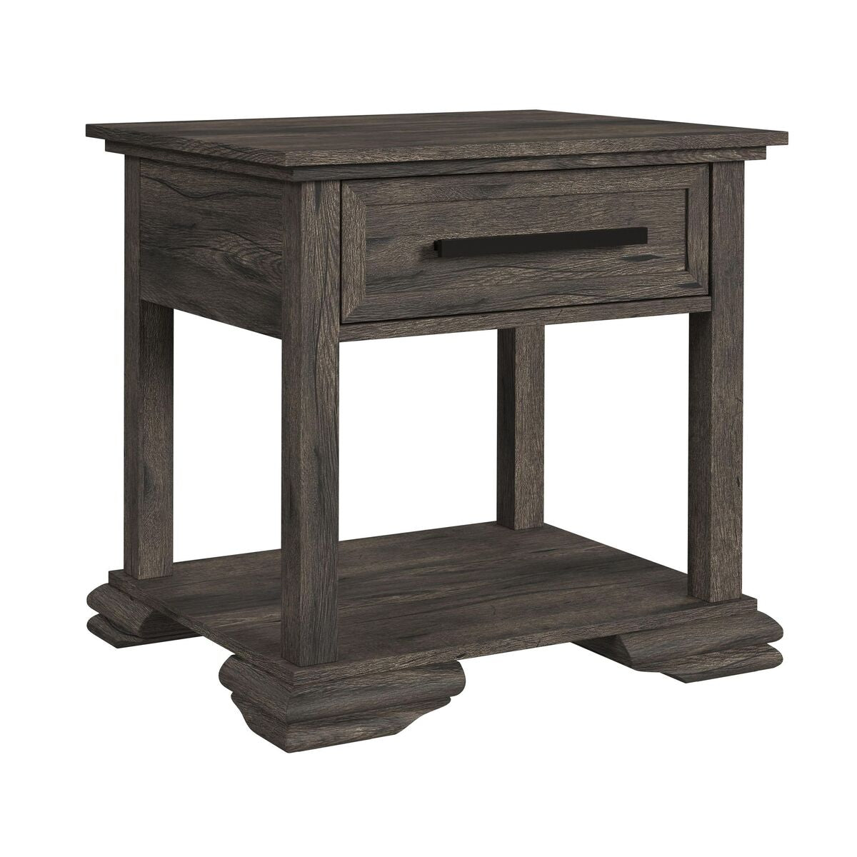 Park Ridge End Table in Charcoal