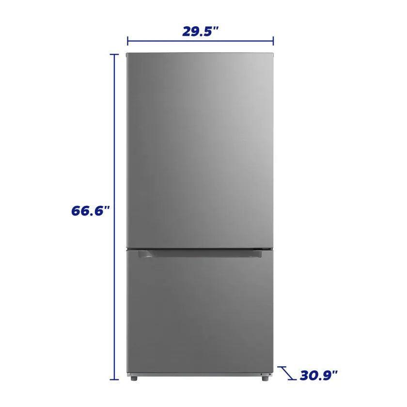 Element 18.7 Cu. Ft. Bottom Mount Freezer Refrigerator - Castle Furniture