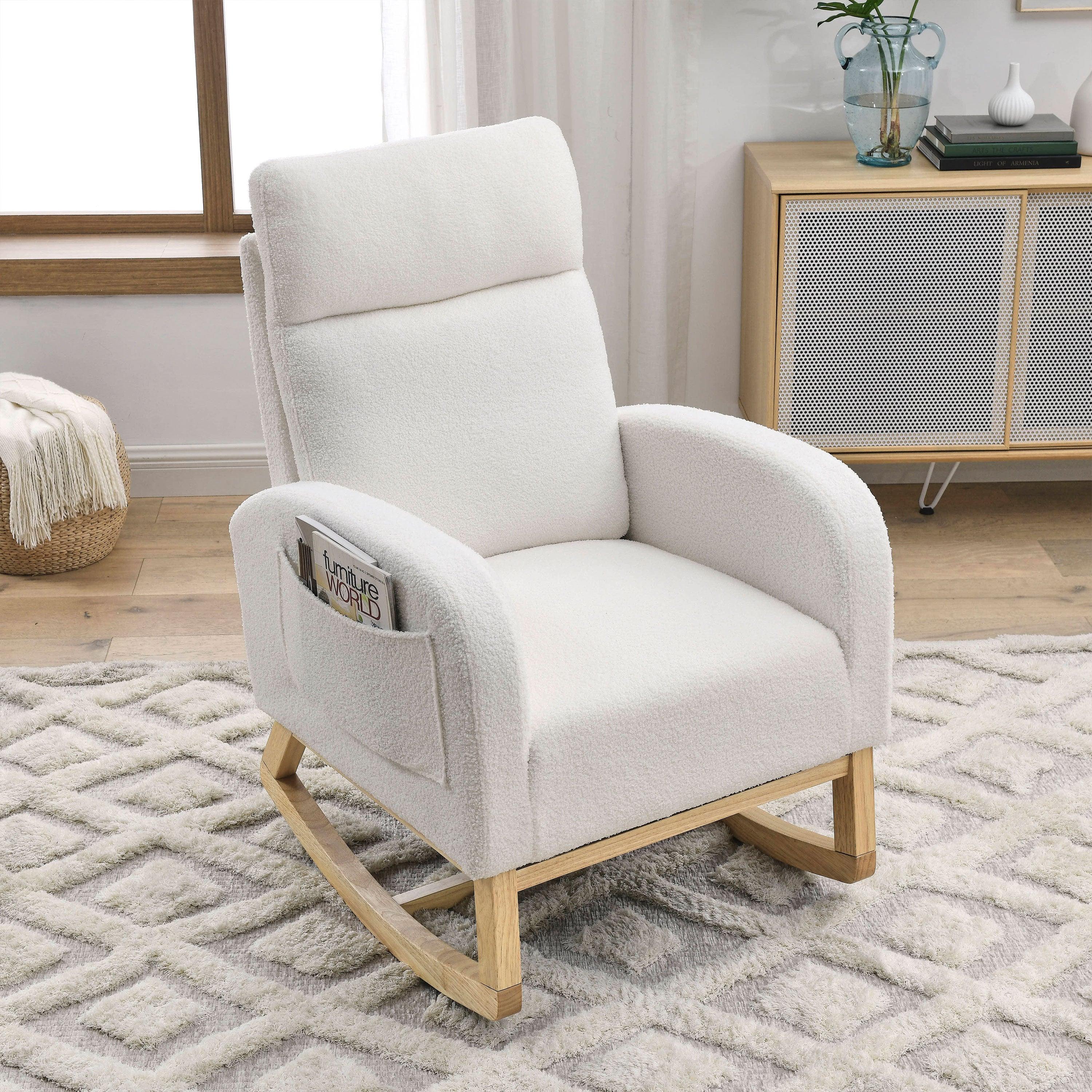 Welike 27.6'W Modern Accent High Backrest Living Room