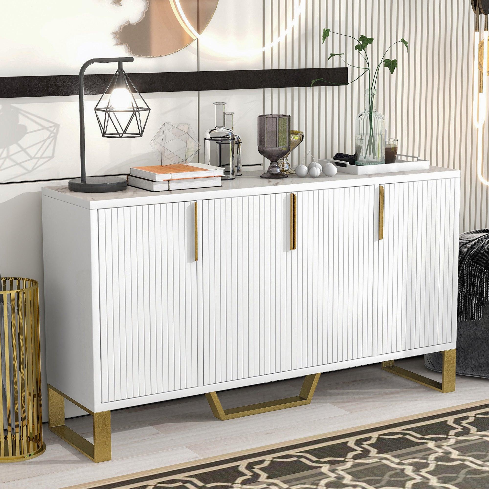 TREXM Modern sideboard with Four Doors
