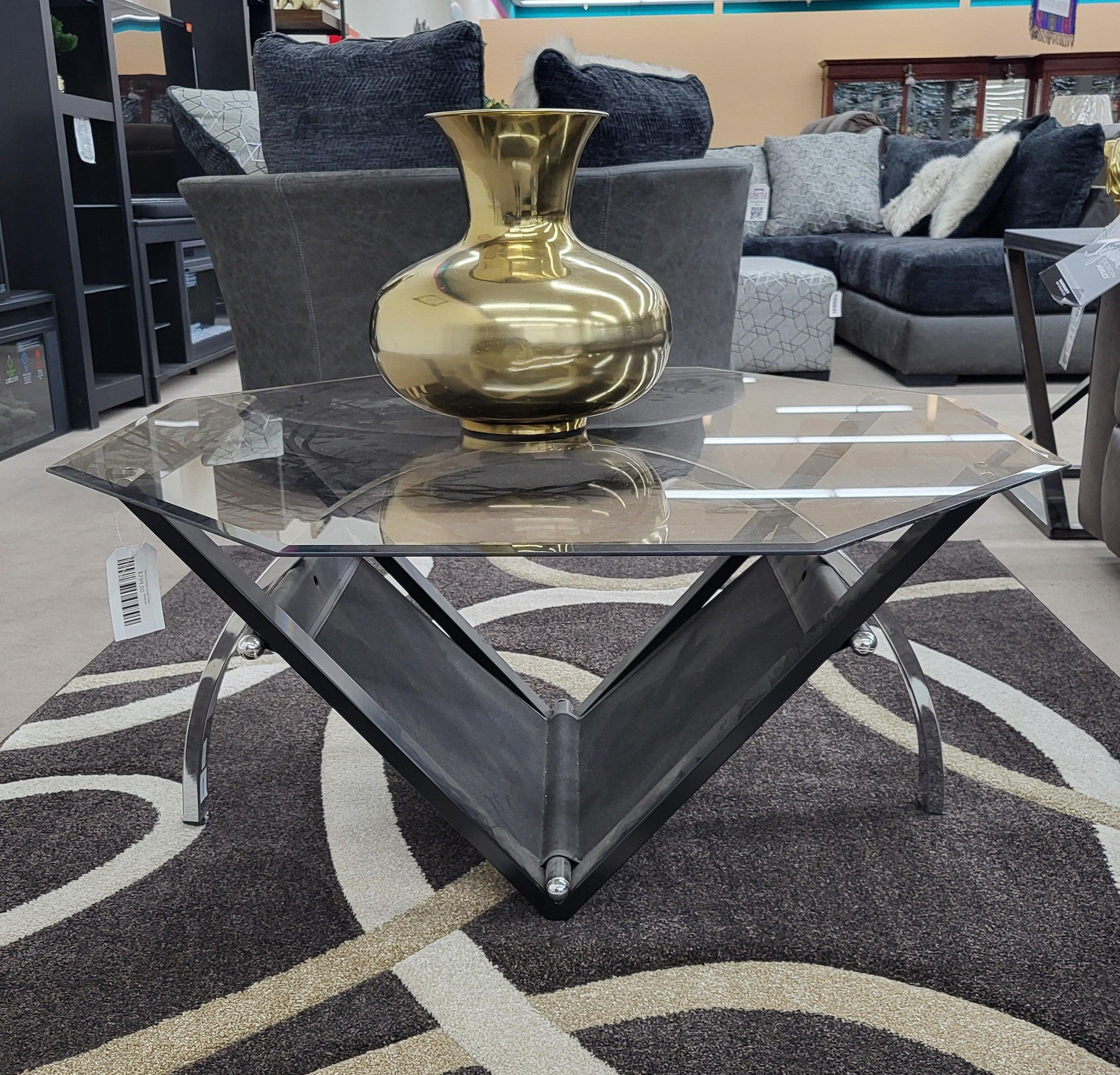 Tribecca Glass Accent Table
