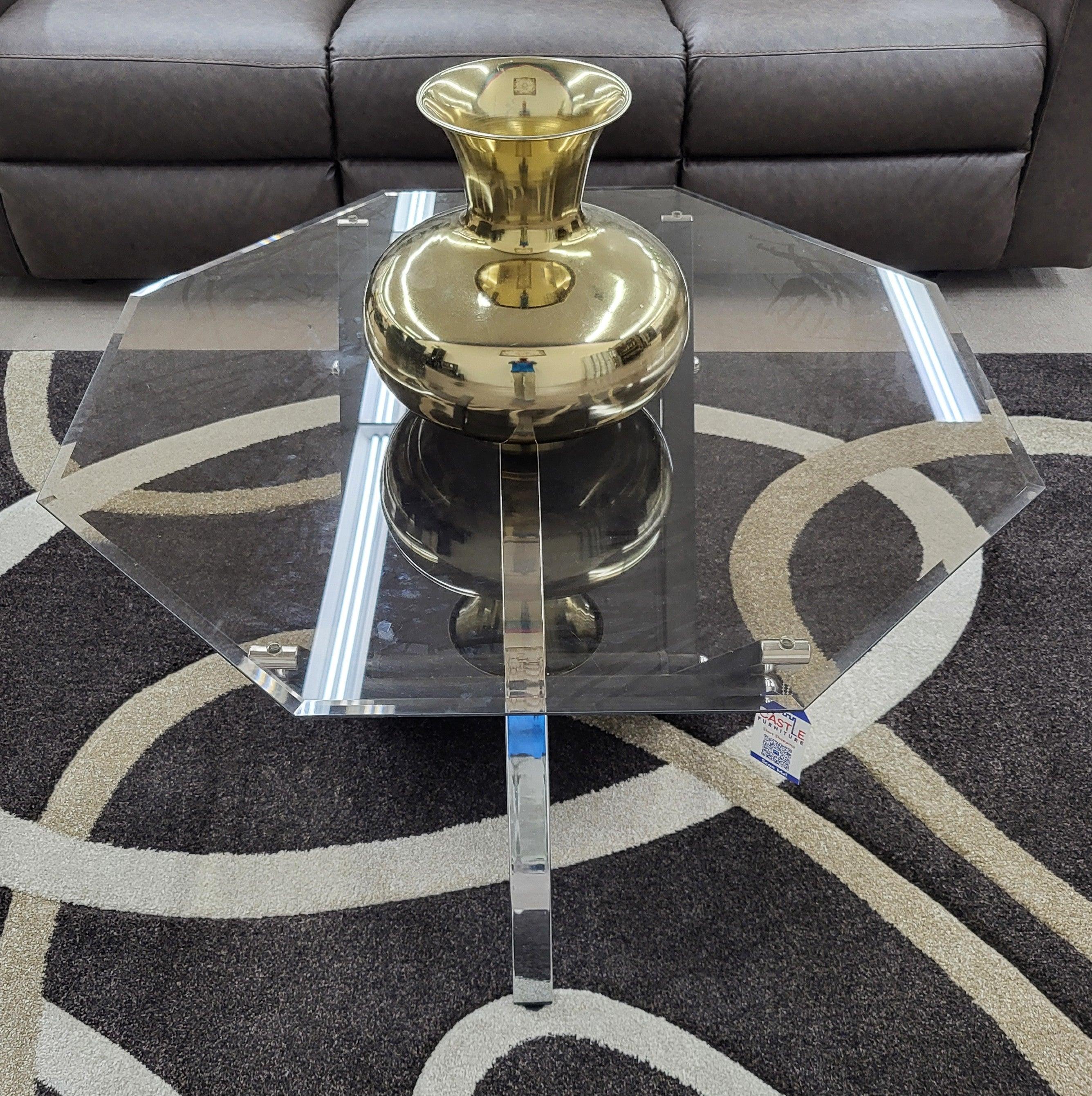 Tribecca Glass Accent Table