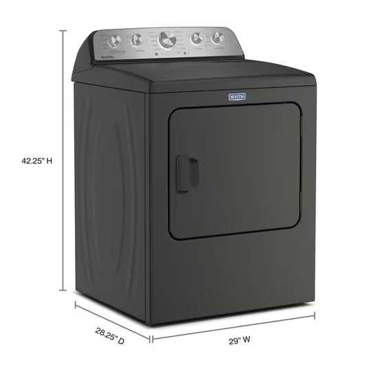 7.0 Cu Ft. Load Electric Dryer with Extra Power and Pet Pro Option