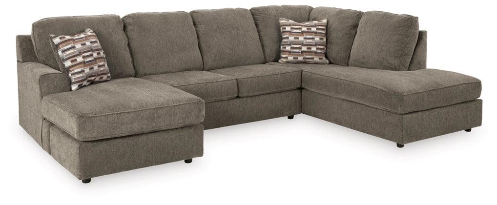 O'Phannon 2-Piece Sectional with Chaise - Castle Furniture