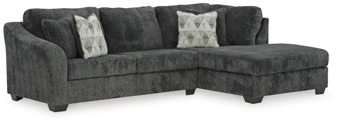 Biddeford 2-Piece Sectional with Chaise LAF Loveseat RAF Chaise