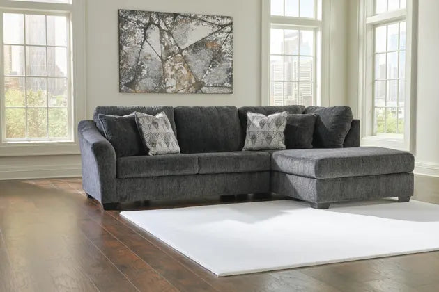 Biddeford 2-Piece Sectional with Chaise LAF Loveseat RAF Chaise