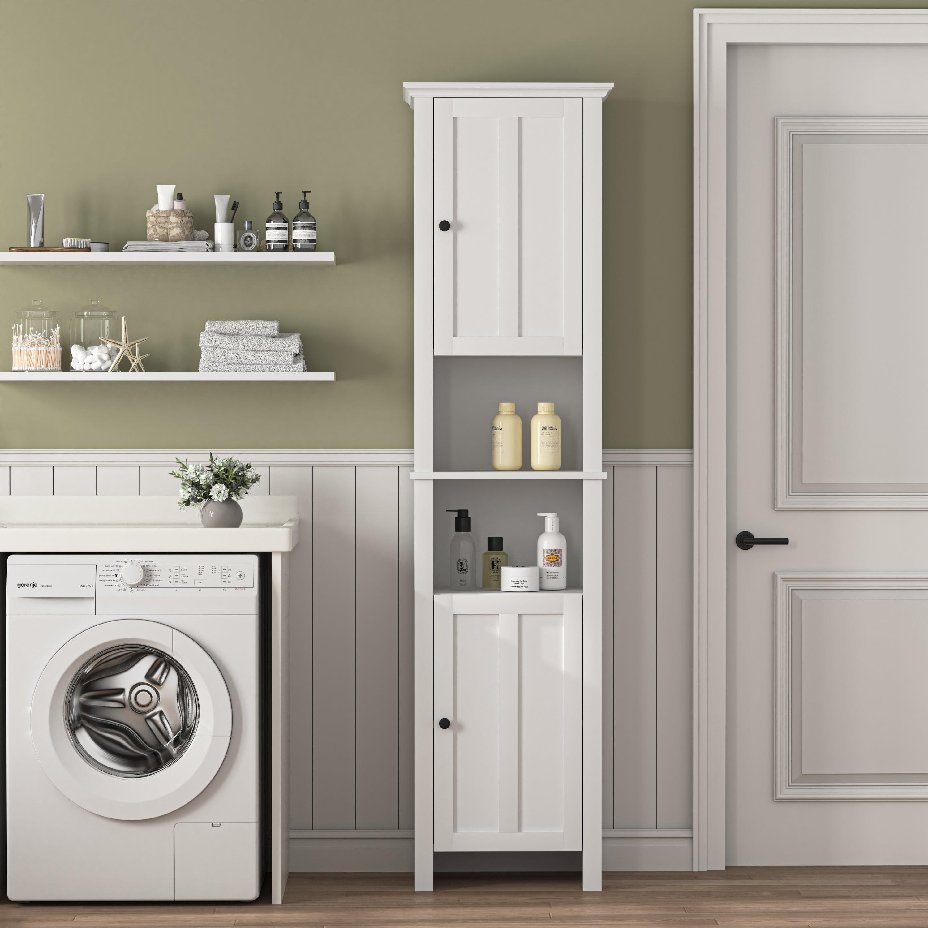 Bathroom Floor Storage Cabinet