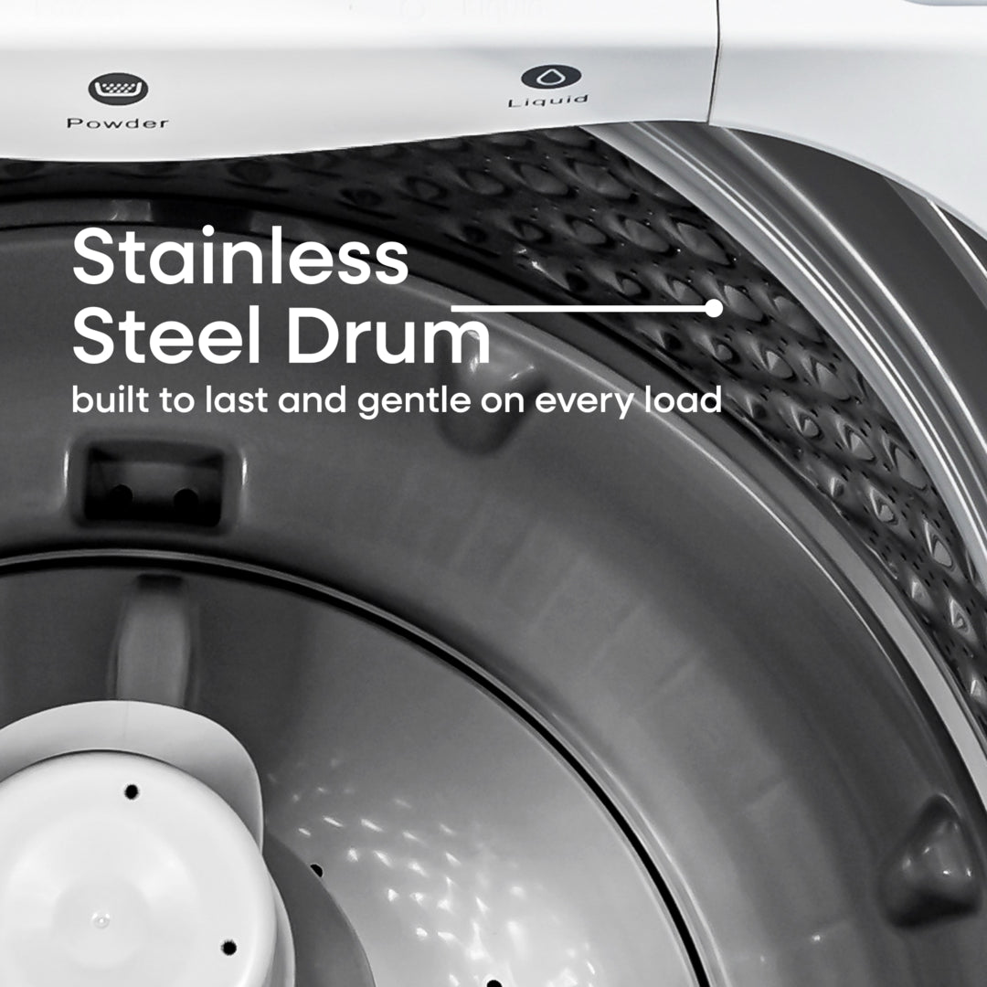 Element 3.9 cu. ft. Top Load Washer with Agitator – White