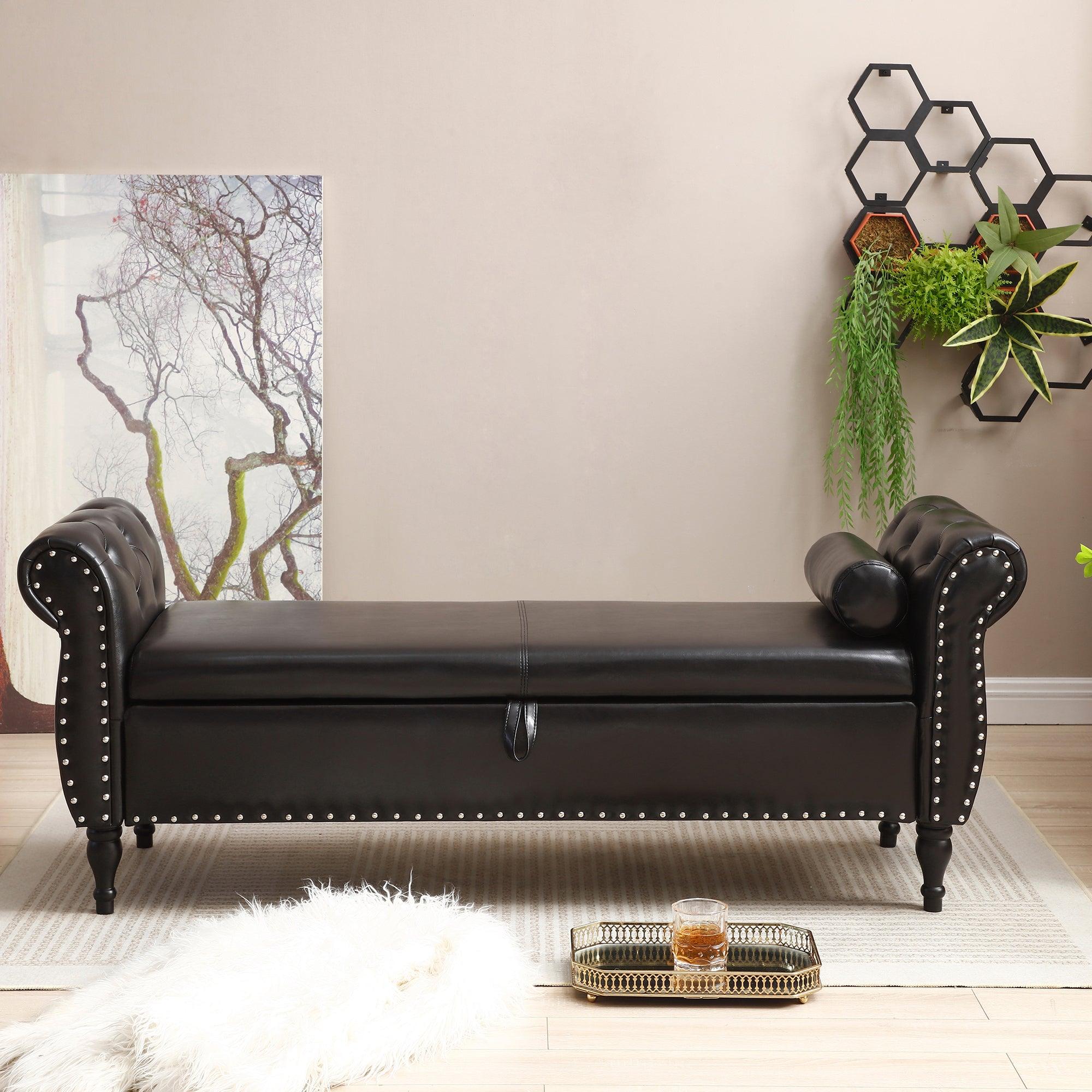 Upholstered End of Bed Bench