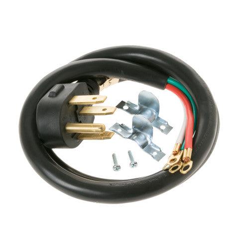 4' 40AMP 4 Wire Range Cord