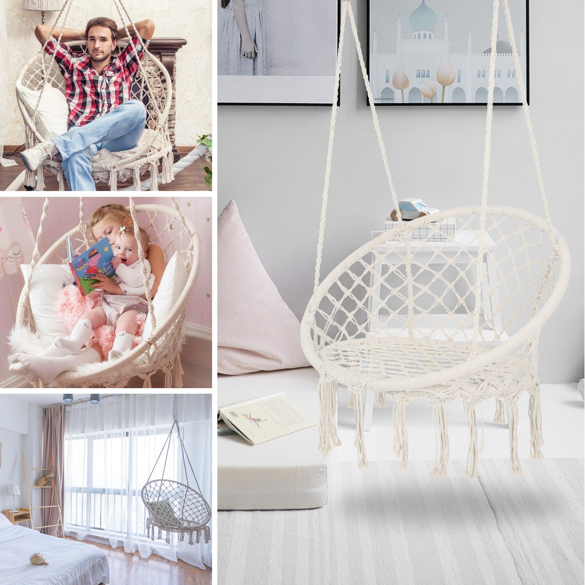 Hammock Chair Macrame Swing