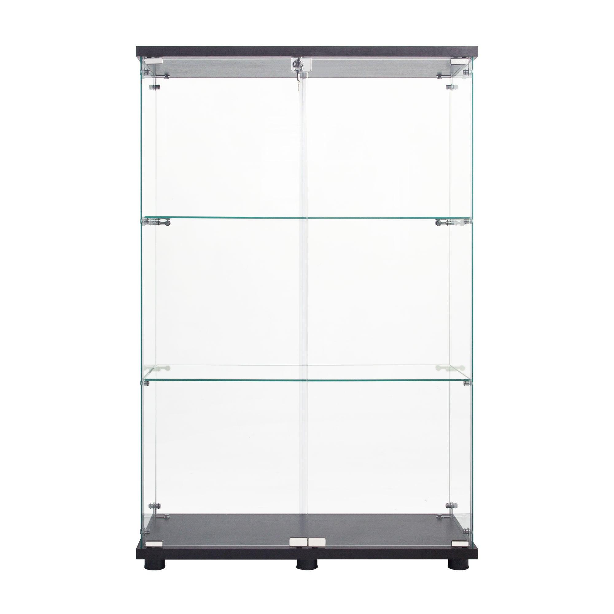 Two Door Glass Cabinet Glass Display Cabinet