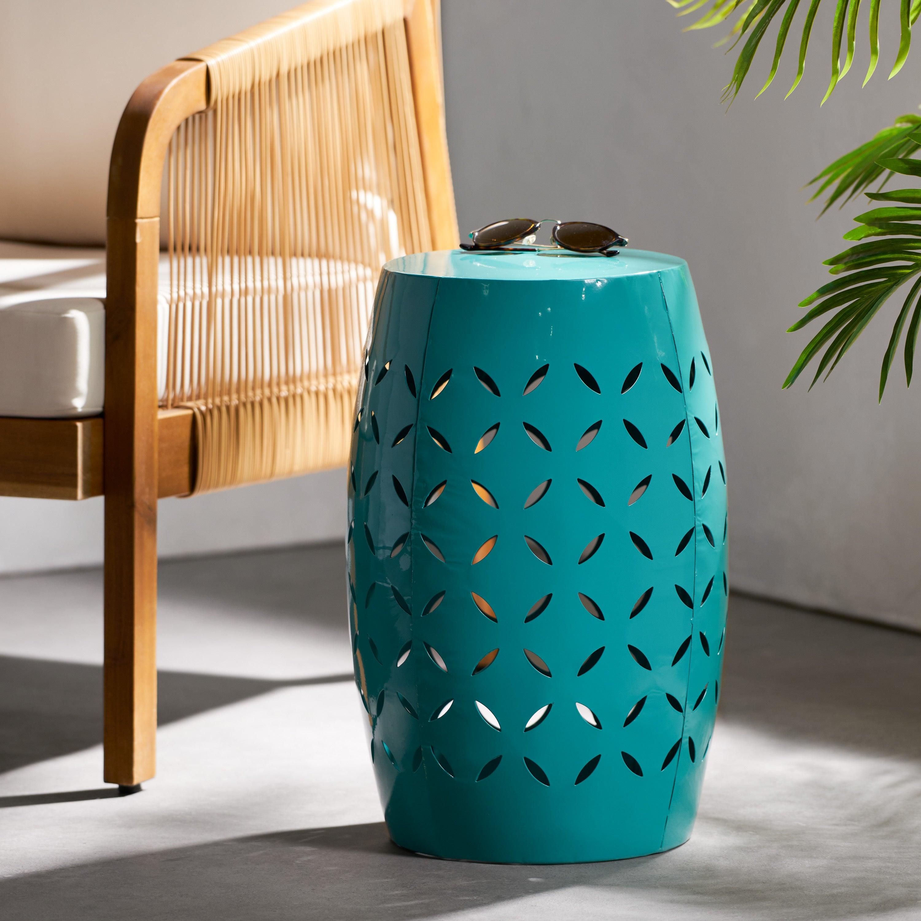 Lilac 12' Side Table - Teal
