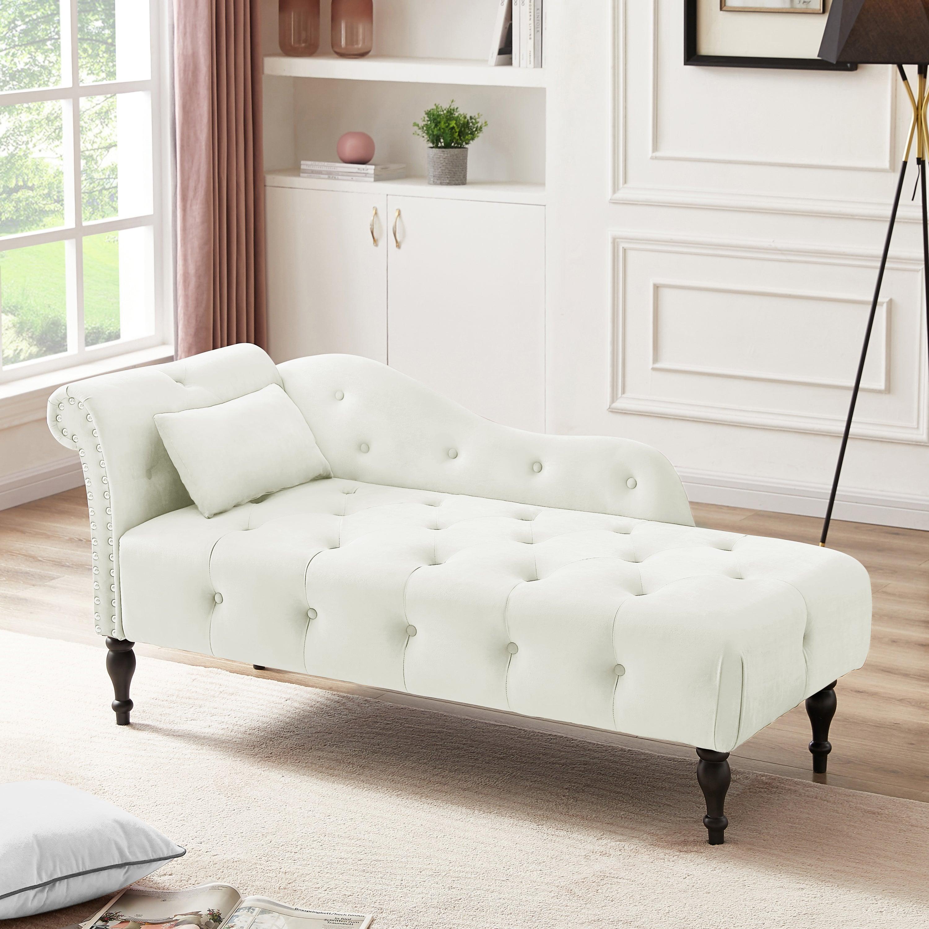 White Chaise Lounge