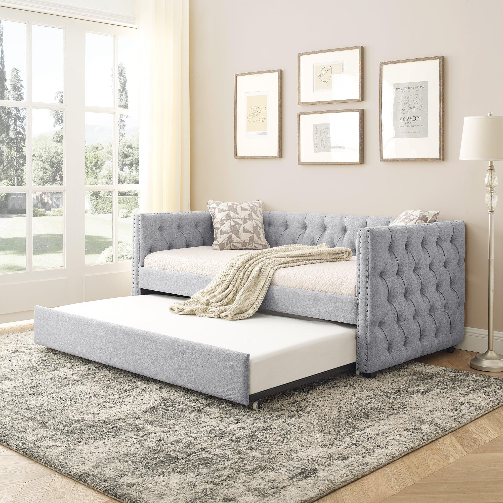 Daybed with Trundle and Arms rest