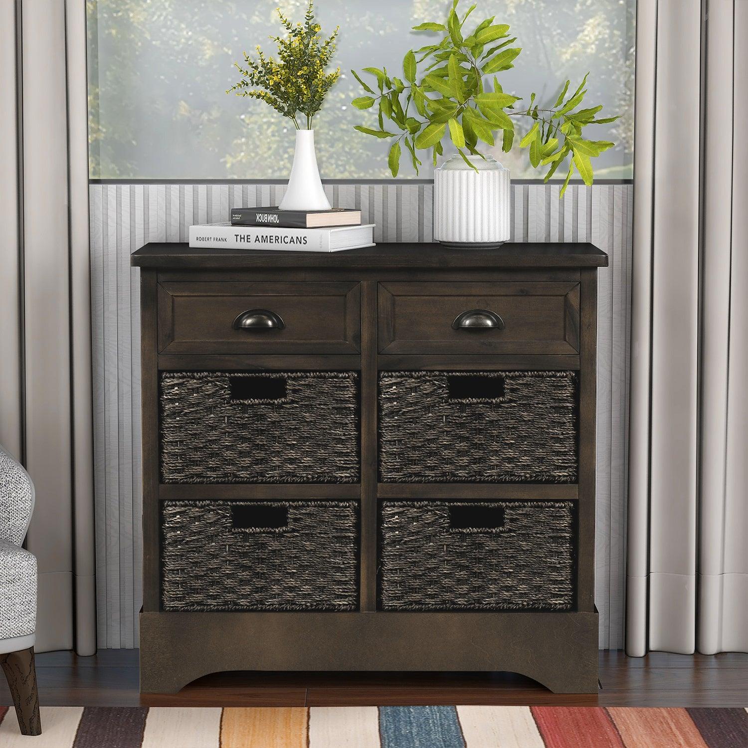 TREXM Rustic Storage Cabinet