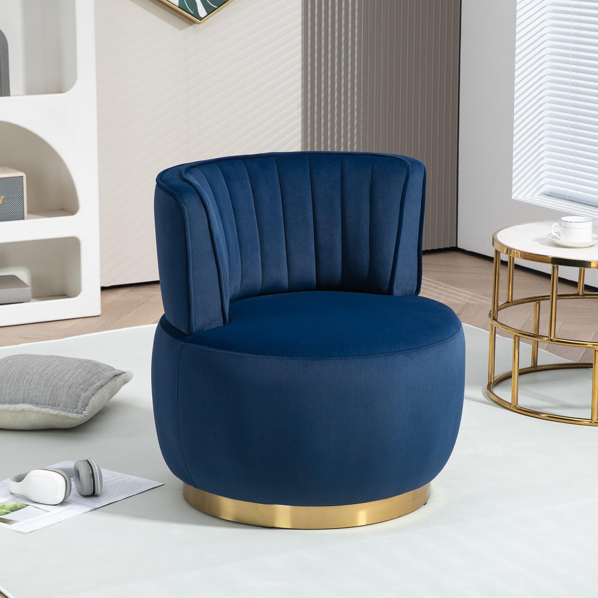 COOLMORE Swivel Cuddle Barrel Accent Sofa Chairs