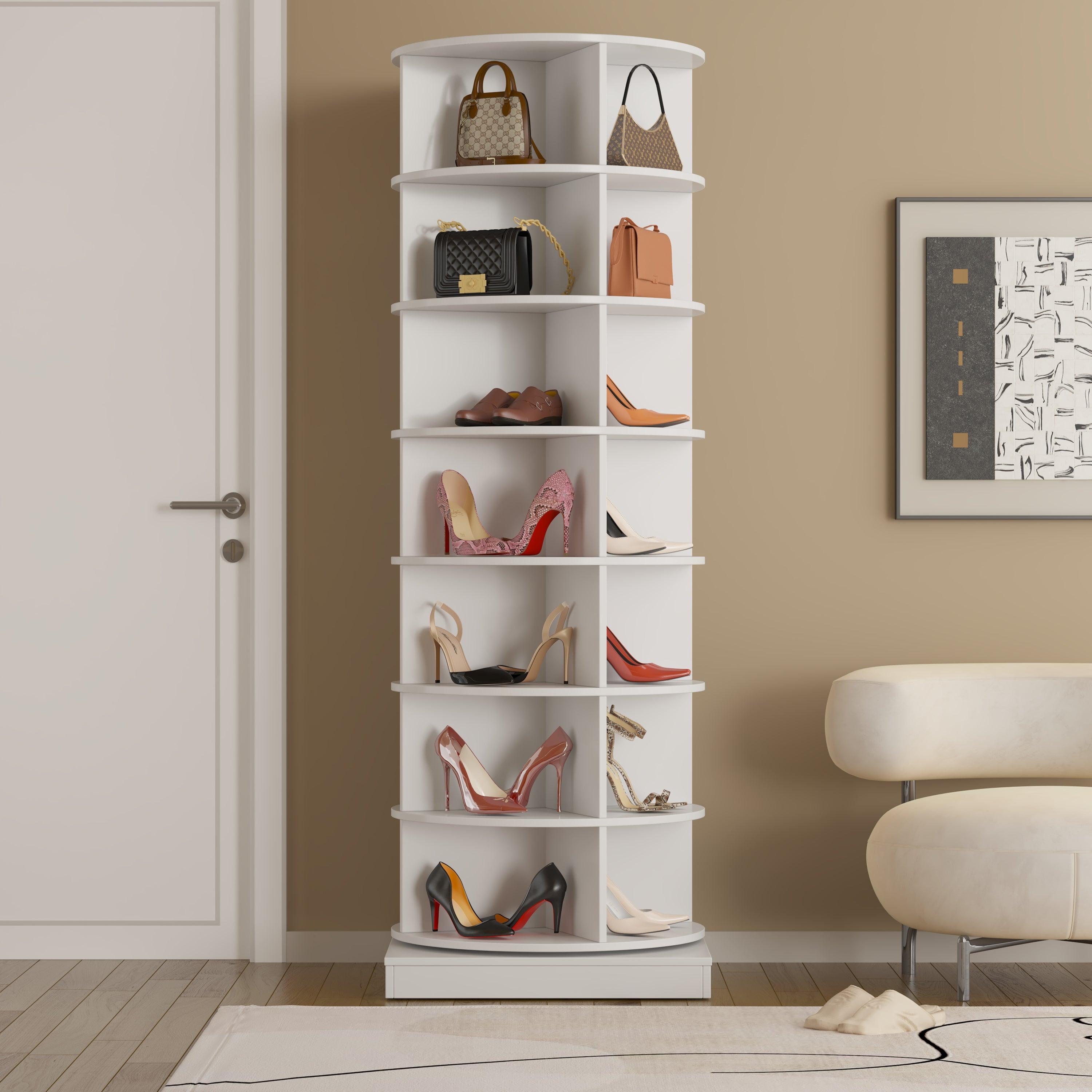 360 Rotating Shoe Cabinet