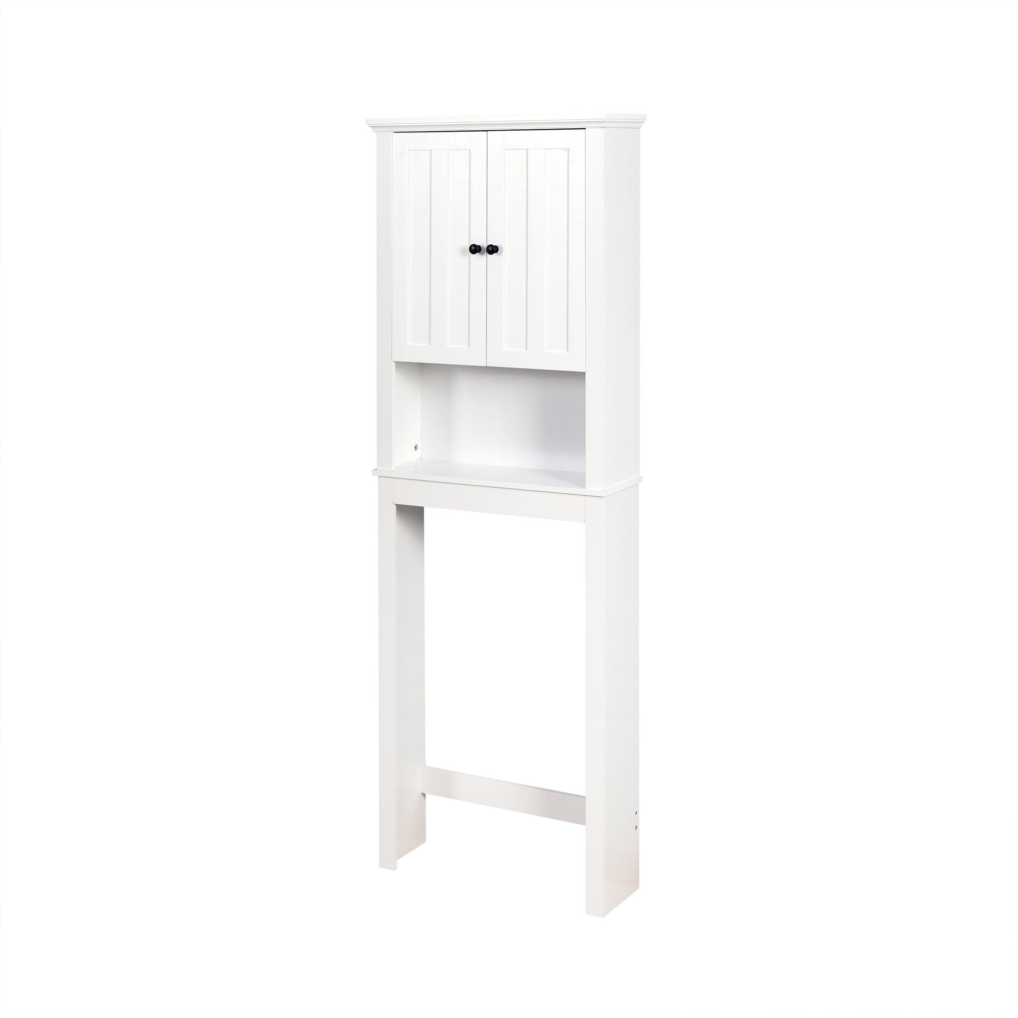 Bathroom Wooden Storage Cabinet Over-The-Toilet Space