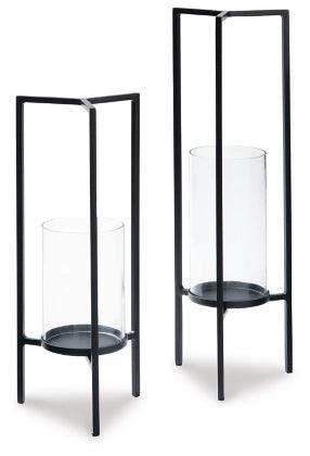 Ginette Candle Holder (Set of 2) - Castle Furniture