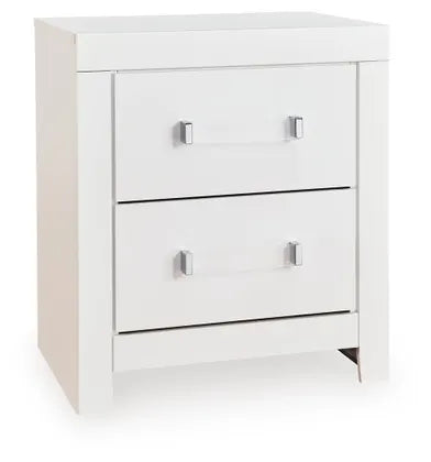 Maeling Two Drawer Night Stand