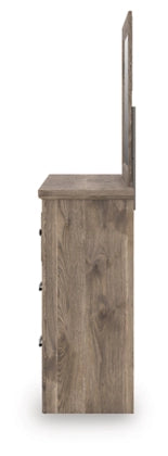 Rusticott Seven Drawer Dresser and MIrror