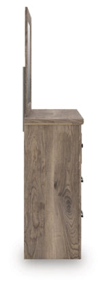 Rusticott Seven Drawer Dresser and MIrror