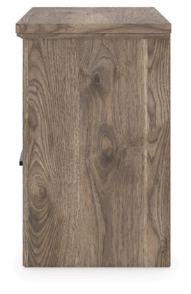 Rusticott Two Drawer Night Stand