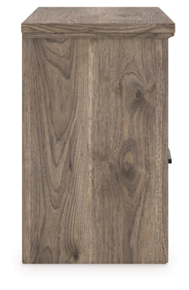 Rusticott Two Drawer Night Stand