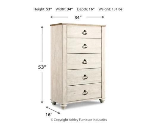 Willowton Bedroom Set - Castle Furniture