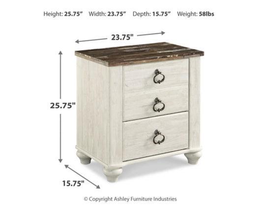 Willowton Bedroom Set - Castle Furniture