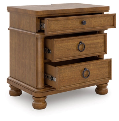 Rowlenstown Three Drawer Night Stand
