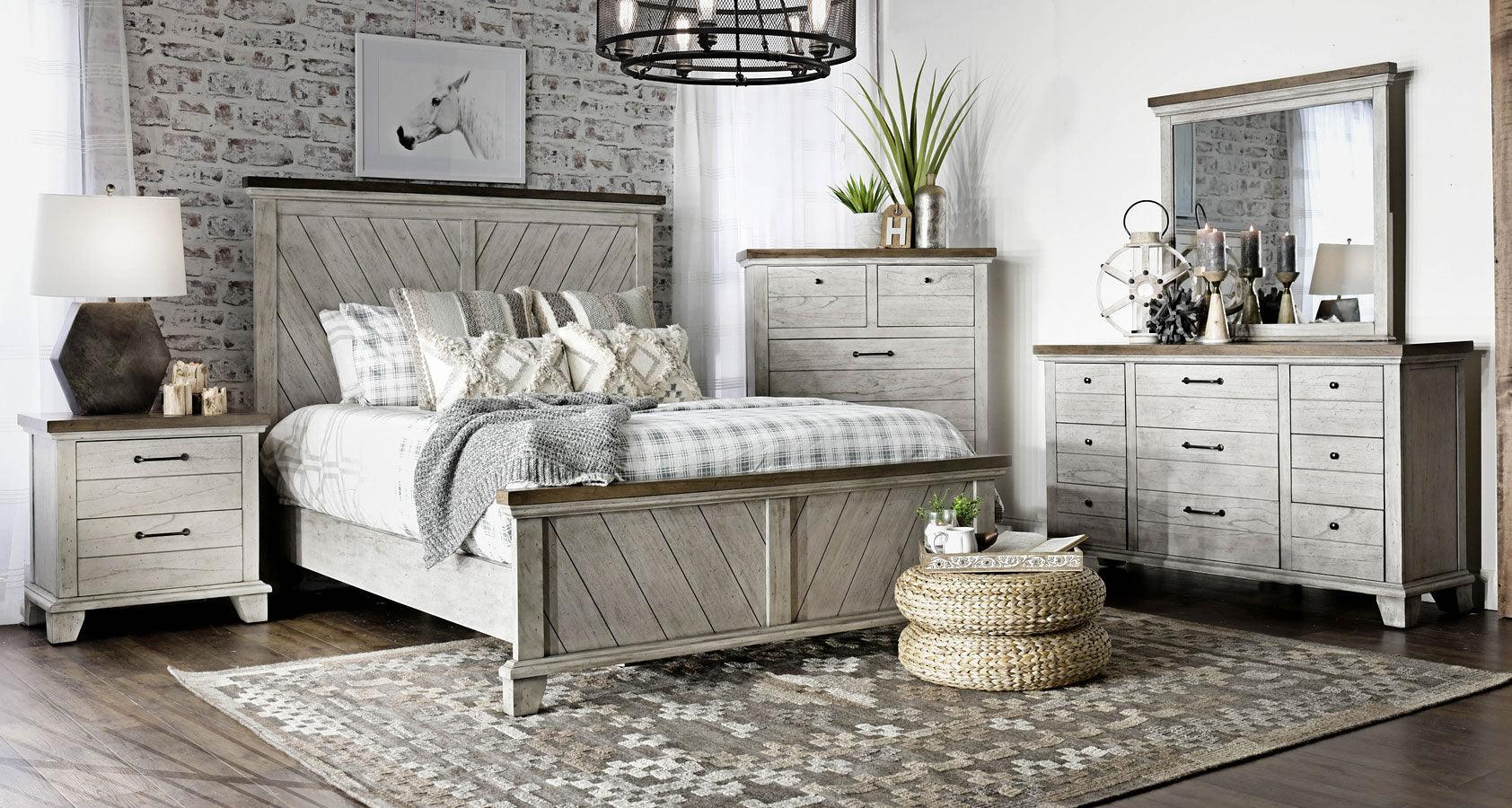 Bear Creek Bedroom Set (WHITE) - Castle Furniture