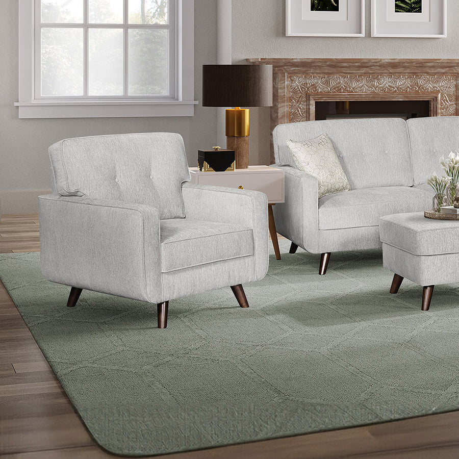 Hollywood Chair in Crossing Cloud
