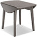 Shullden Round DRM Drop Leaf Table