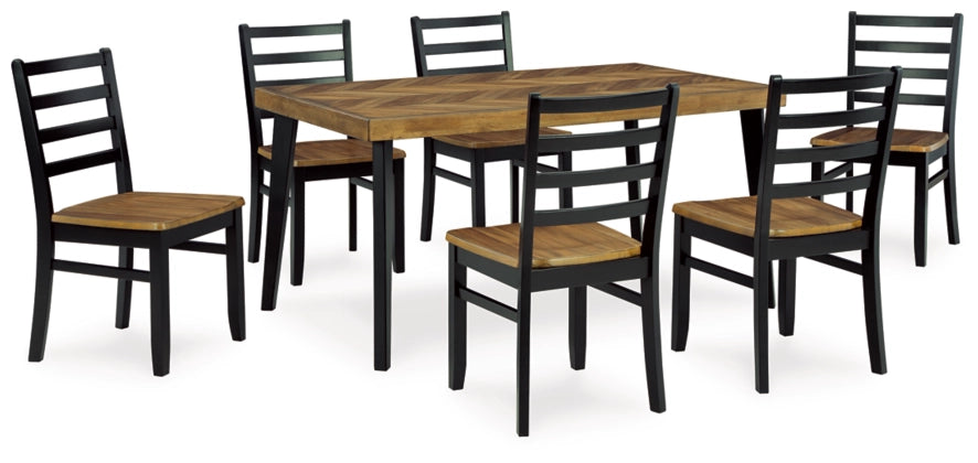 Blondon 7PC Dining Set