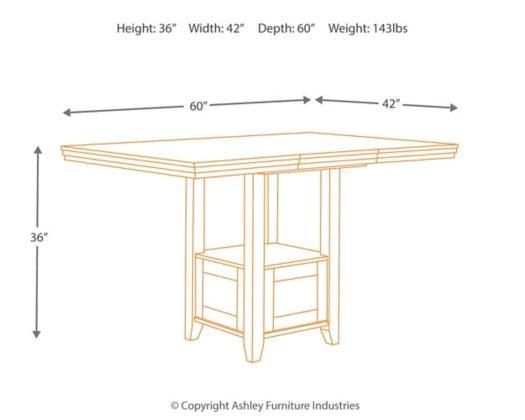 Ralene Standard Height Dining Collection - Castle Furniture