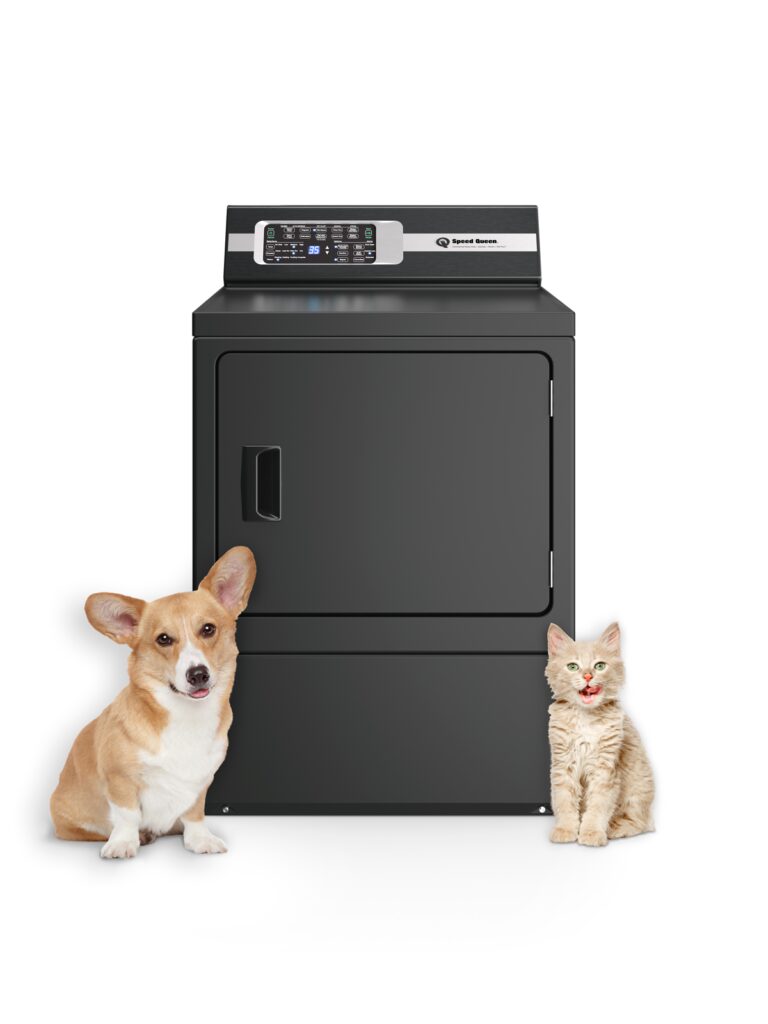 DR7 Sanitizing Gas Dryer with Pet Plus™ | Steam | Over-dry Protection Technology | ENERGY STAR® Certified | 7-Year Warranty Black