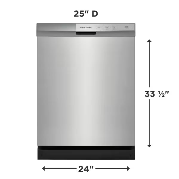 Frigidaire Full-Size Dishwasher Stainless Steel