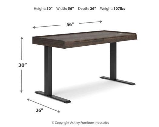 Zendex 55" Adjustable Height Desk - Castle Furniture