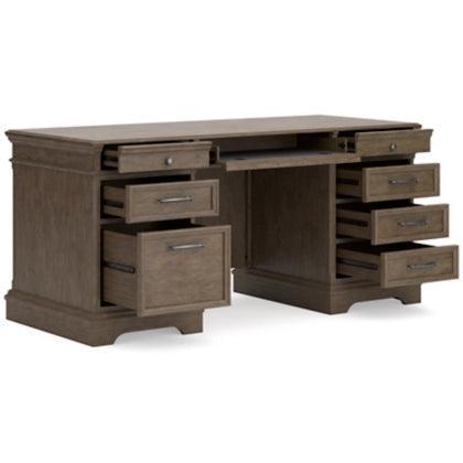 Janismore Credenza Desk - Castle Furniture
