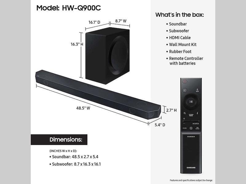SAMSUNG WIRELESS SOUND BAR Q-SERIES - Castle Furniture