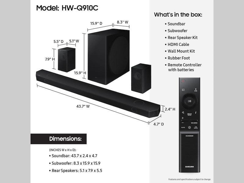 SAMSUNG WIRELESS SOUND BAR Q-SERIES - Castle Furniture