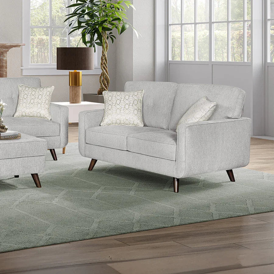 Hollywood Loveseat in Crossing Cloud