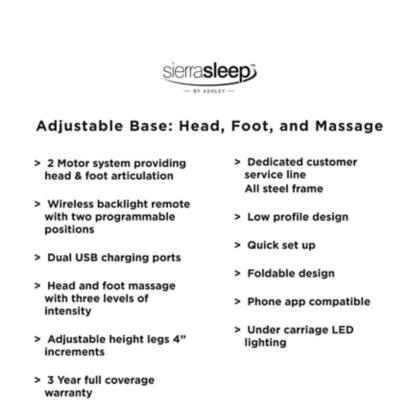 Adjustable Base - Castle Furniture