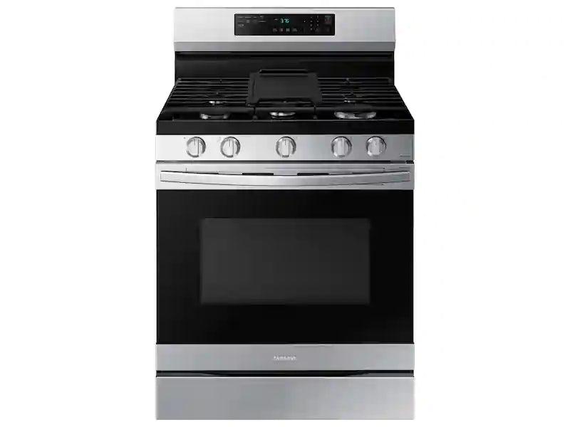 Samsung 6.0 cu. ft. Smart Freestanding Gas Range with No-Preheat Air Fry & Convection