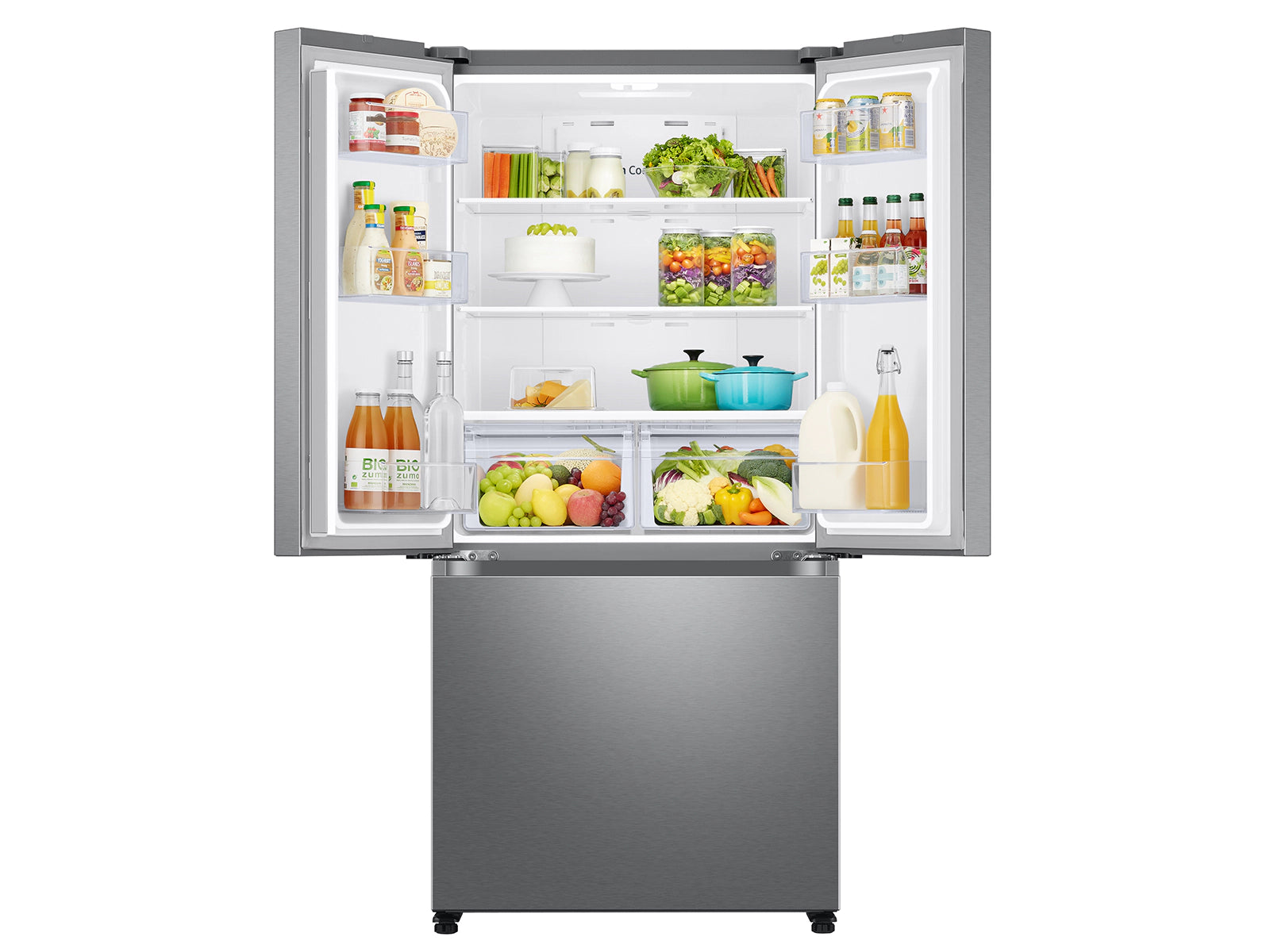 Samsung 3-Door French Door 33" & Auto Ice Maker | All-Around Cooling | 18 cu.ft.