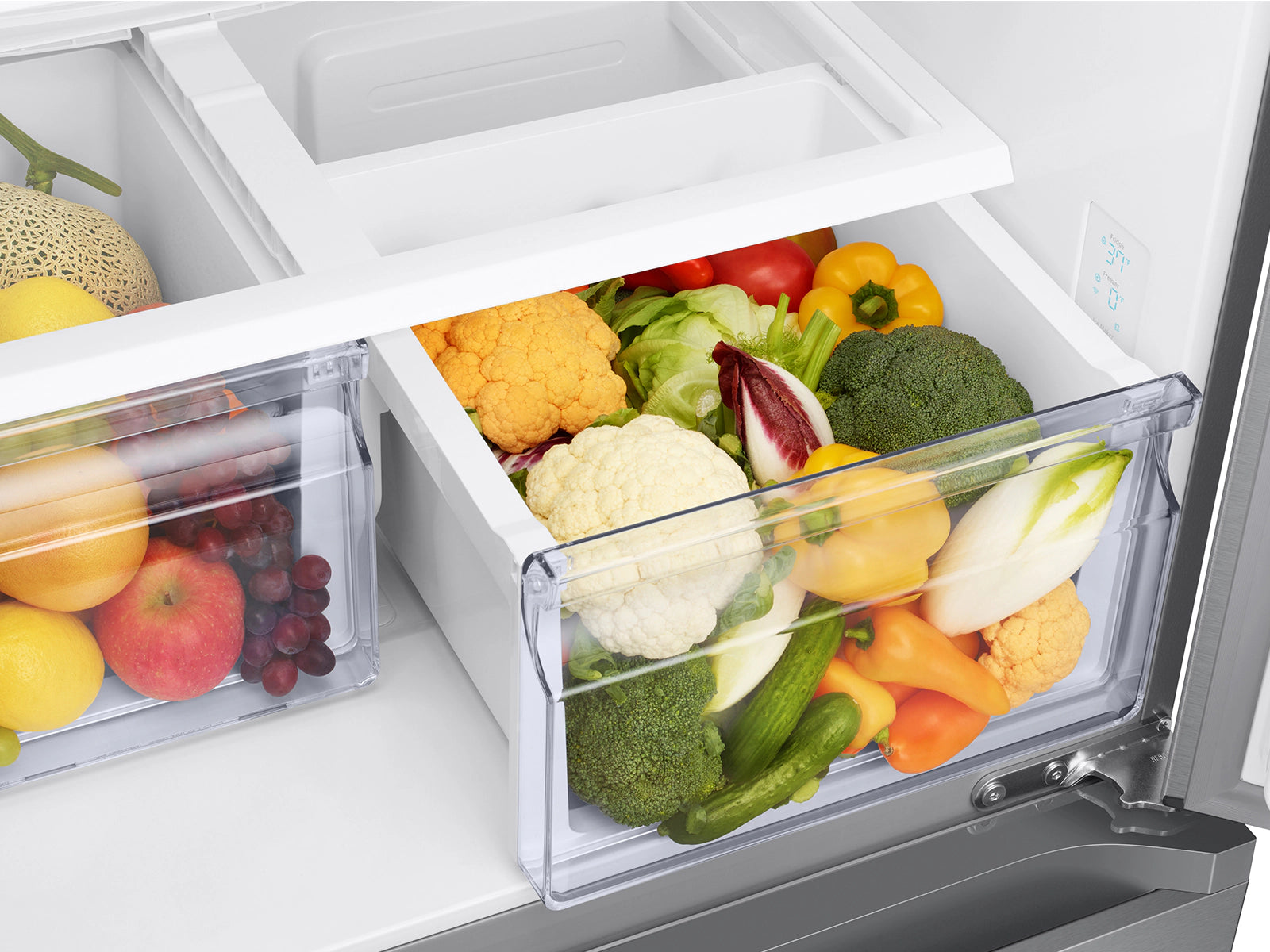 Samsung 3-Door French Door 33" & Auto Ice Maker | All-Around Cooling | 18 cu.ft.